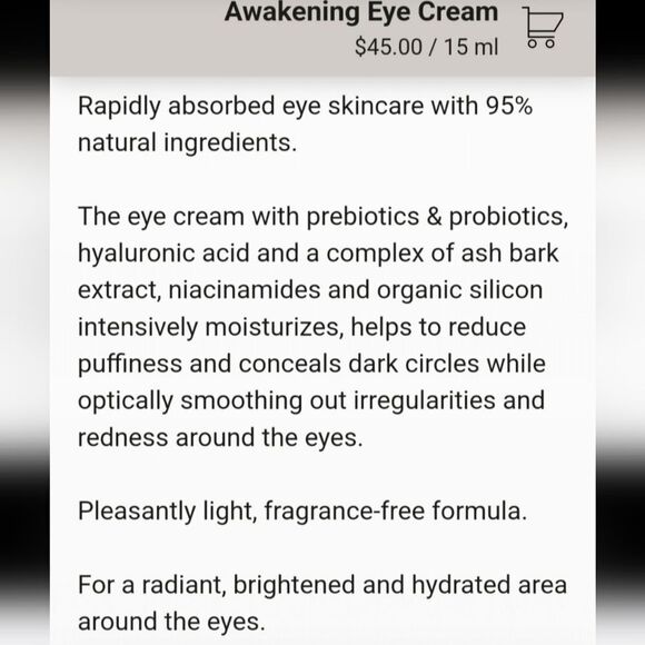 DOCTOR BABOR AWAKENING EYE CREAM New in box msrp $45 clean performance .05 oz - Picture 2 of 12